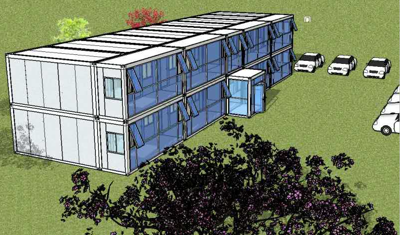 建筑工地住宿為什么現在都喜歡用法利萊集裝箱活動房?